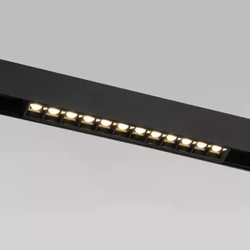 Трековый светильник магнитный LED 48V Elektrostandard Slim Magnetic SL02 85005/01 12W 3000K (черный)