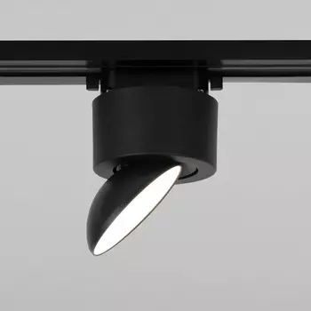 Трековый светильник LED 220V Elektrostandard Smooth 85515/01 чёрный матовый 10W 4200K однофазный