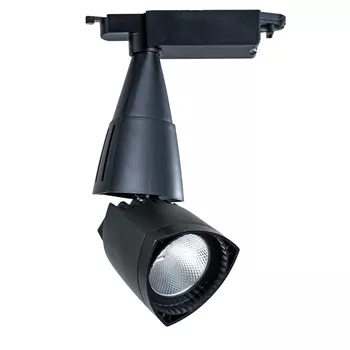 Трековый светильник светодиодный однофазный 220V Arte Lamp Lynx A3830PL-1BK