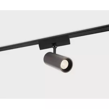 Трековый светильник LED магнитный 12W 48V Italline IT09-9017 black 3000K