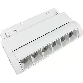 Трековый светильник LED поворотный магнитный Vitaluce 6Вт 48В VT0200044-00