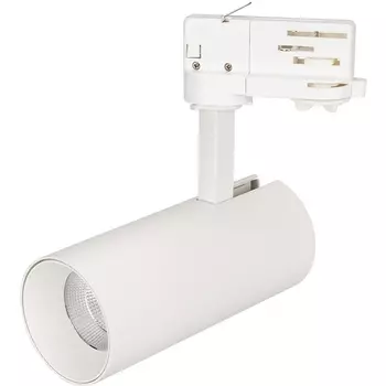 Трековый светильник LED трехфазный 220V SP-POLO-TRACK-LEG-R65-8W Warm3000 (WH-WH, 40 deg) (IP20 Металл) Arlight 027474