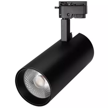 Трековый светильник однофазный 220V LGD-GERA-2TR-R90-30W Day4000 (BK, 24 deg) (IP20 Металл) Arlight LGD-GERA 025949