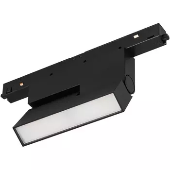Трековый светильник магнитный LED MAG-ORIENT-FLAT-FOLD-S195-6W Warm2700 (BK, 80 deg, 48V) (Arlight, IP20 Металл) 049994