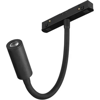 Трековый светильник магнитный LED MAG-ORIENT-SPOT-FLEX-R25-3W Warm3000 (BK, 24 deg, 48V) (Arlight, IP20 Металл) 049562