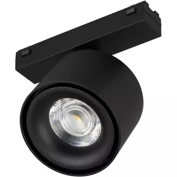 Трековый светильник магнитный LED MAG-VIBE-POINT-R75-10W Warm3000 (BK, 24 deg, 48V) (Arlight, IP20 Металл) 044465