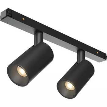 Трековый светильник LED магнитный 10W 48V Maytoni Technical Focus Duo TR176-1-2X5WTW-M-B
