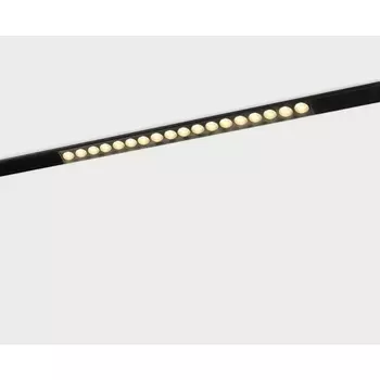 Трековый светильник LED магнитный 18W 48V Italline IT012-5022 black 3000K
