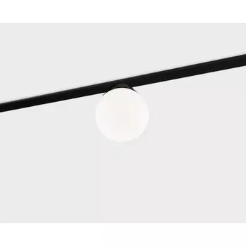 Трековый светильник светодиодный магнитный 3W 48V Italline IT012-5025 black 3000K