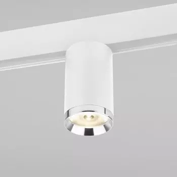 Трековый светильник магнитный 48V 10W 4200K (белый/серебро) Magnetic R06 Elektrostandard Slim 85506/01