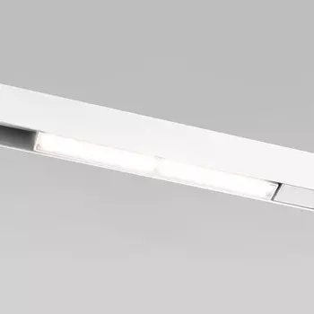 Трековый линейный светильник светодиодный магнитный 48V 12W 4200K (белый) Magnetic WL02 Elektrostandard Slim 85008/01