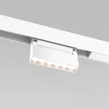 Трековый линейный светильник светодиодный магнитный 48V 6W 4200K (белый) Magnetic HL01 Elektrostandard Slim 85009/01