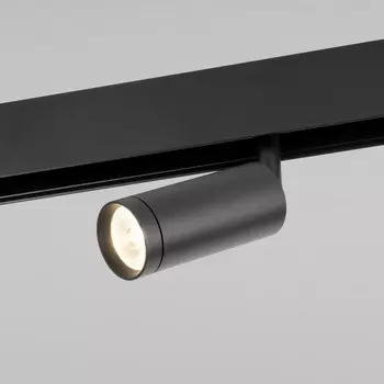 Трековый светильник светодиодный магнитный 48V 8W 4200K Porte (черный) Magnetic R07 Elektrostandard Slim 85507/01
