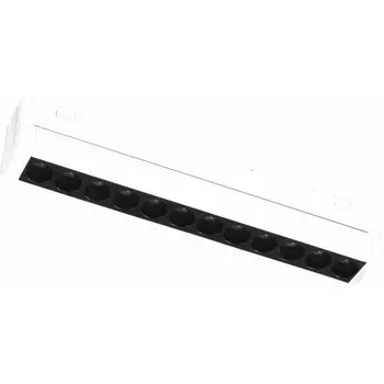 Трековый светильник магнитный 48V iLedex Vision48/25 4825-041-L209-12W-36DG-4000K-WH