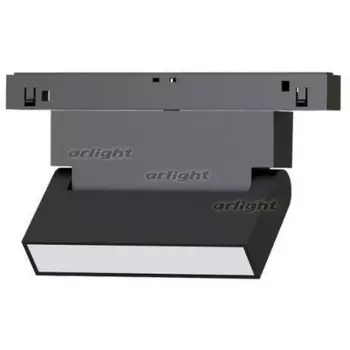 Трековый светильник магнитный 48V MAG-ORIENT-FLAT-FOLD-S195-6W Day4000 (BK, deg, 48V) (IP20 Металл) Arlight 034657