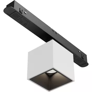 Трековый светильник светодиодный магнитный 48V Maytoni Technical Alfa S TR133-4-7W-DS-W