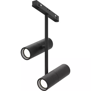 Трековый светильник светодиодный магнитный 48V Maytoni Technical Elti Duo TR005-2-2X12W3K-B