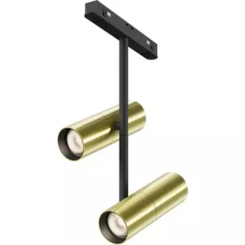 Трековый светильник светодиодный магнитный 48V Maytoni Technical Elti Duo TR005-4-2X12W-DS-BBS
