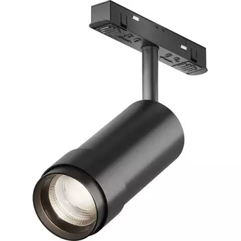 Трековый светильник светодиодный магнитный 48V Maytoni Technical Focus Zoom TR211-1-12W4K-Z-B