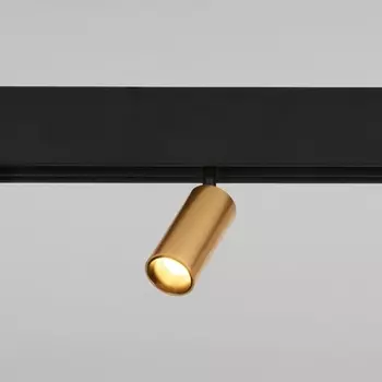 Трековый светильник магнитный 5W 4200K Cantors (латунь) Elektrostandard Slim Magnetic 85036/01