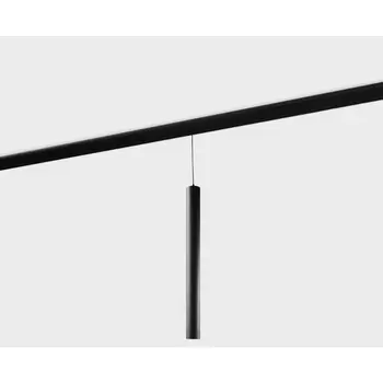 Трековый светильник светодиодный магнитный 6W 48V Italline IT012-5029 black 3000K