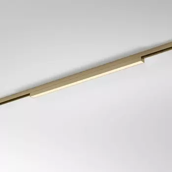 Трековый светильник светодиодный магнитный Elektrostandard Line Magnetic Brass Line 85526/01 12W 48V 3000K (латунь)