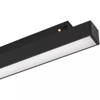 Трековый светильник магнитный LED MAG-ORIENT-FLAT-L350-12W Day4000 (BK, 80 deg, 48V) (Arlight, IP20 Металл) 048750