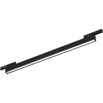 Трековый светильник магнитный MAG-MICROCOSM-FLAT-L300-8W Day4000 (BK, 100 deg, 24V) (Arlight, IP20 Металл) 043272