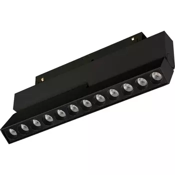 Трековый светильник магнитный MAG-ORIENT-DOTS-FOLD-S230-12W Warm3000 (BK, 30 deg, 48V, DALI) (Arlight, IP20 Металл) 041905