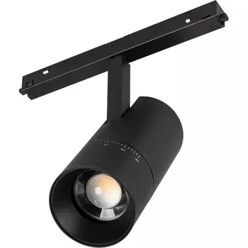 Трековый светильник магнитный MAG-ORIENT-SPOT-ZOOM-R65-15W Warm3000 (BK, 34-60 deg, 48V, DALI) (Arlight, IP20 Металл) 048663