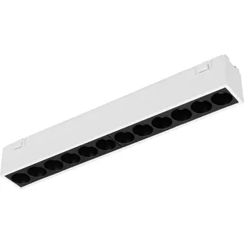 Трековый светильник магнитный MAG-VIBE-LASER-L197-12W Day4000 (WH, 24 deg, 48V) (Arlight, IP20 Металл) 044424