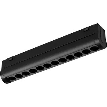 Трековый светильник магнитный MAG-VIBE-LASER-TURN-L209-12W Warm3000 (BK, 24 deg, 48V) (Arlight, IP20 Металл) 044427