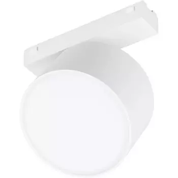 Трековый светильник магнитный MAG-VIBE-RONDO-R90-10W Warm3000 (WH, 110 deg, 48V) (Arlight, IP20 Металл) 044474