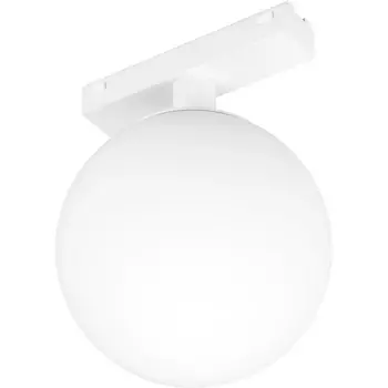 Трековый светильник магнитный MAG-VIBE-SFERO-R120-6W Warm3000 (WH, 235 deg, 48V) (Arlight, IP20 Металл) 044458