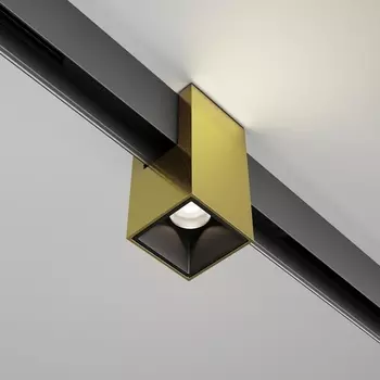 Трековый светильник светодиодный 48V магнитный Maytoni Technical Alfa TR121-4-7W-DS-BS