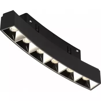 Трековый Светильник магнитный радиусный 48V iLedex Vision48/22 4822-035-L177-D1000-6W-110DG-3000K-BK