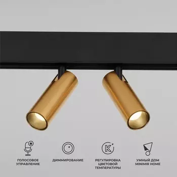 Трековый светильник с голосовым управлением 48V магнитный светодиодный Elektrostandard Slim Magnetic 85056/01 WIFI (Умный дом)