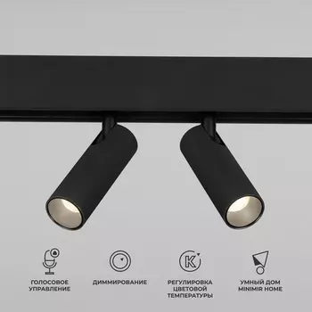 Трековый светильник с голосовым управлением 48V магнитный светодиодный Elektrostandard Slim Magnetic 85056/01 WIFI (Умный дом)