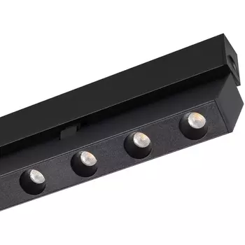 Трековый светильник магнитный светодиодный MAG-DOTS-FOLD-25-S600-18W Warm3000 (BK, 30 deg, 24V) (Arlight, IP20 Металл) 034221