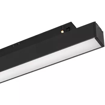 Трековый светильник магнитный светодиодный MAG-FLEX-FLAT-L235-8W Warm3000 (BK, 80 deg, 48V) (Arlight, IP20 Металл) 036316