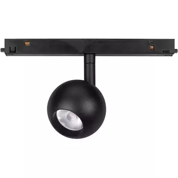 Трековый светильник магнитный светодиодный MAG-ORIENT-ORB-R60-10W Day4000 (BK, 35 deg, 48V) (Arlight, IP20 Металл) 035758