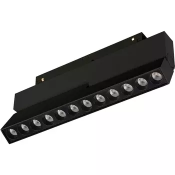 Трековый светильник магнитный светодиодный MAG-ORIENT-DOTS-FOLD-S230-12W Day4000 (BK, 30 deg, 48V, DALI) (Arlight, IP20 Металл) 041532