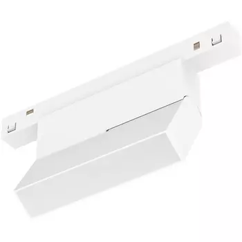 Трековый светильник магнитный светодиодный MAG-ORIENT-FLAT-FOLD-S195-6W Warm3000 (WH, 80 deg, 48V) (Arlight, IP20 Металл) 035854(1)