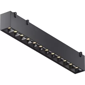 Трековый ременной светильник 48V Maytoni Technical Points Parity TR128B-12W3K-M-B 3000K 12Вт черный