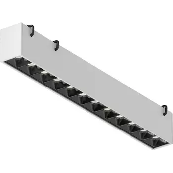 Трековый ременной светильник 48V Maytoni Technical Points Parity TR128B-12W4K-M-W 4000K 12Вт белый