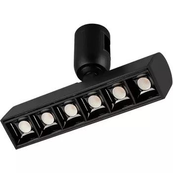Трековый светильник модульный ART-APRIORI-LASER-TURN-L165-8W Day4000 (BK, 48 deg, 48V) (Arlight, IP20 Металл) 039393