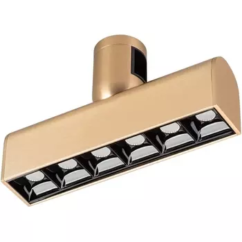 Трековый светильник модульный ART-APRIORI-LASER-L165-8W Warm3000 (GD, 48 deg, 48V) (Arlight, IP20 Металл) 039283