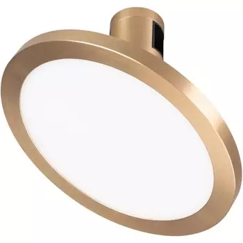 Трековый светильник модульный ART-APRIORI-PLATO-TURN-R160-12W Warm3000 (GD, 120 deg, 48V) (Arlight, IP20 Металл) 039293