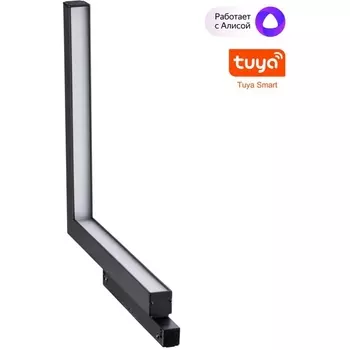 Трековый светильник низковольтный диммируемый Novotech Flum 359504 SHINO черный LED 24W 48V 3000-6500K