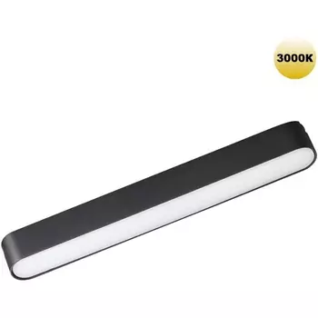 Трековый светильник Novotech Smal 359238 SHINO черный для низковольтного шинопровода IP20 LED 12W 48V 720Лм 3000К